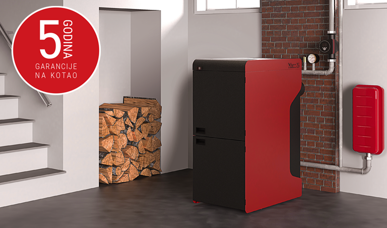 Kotao za centralno grijanje ALFA-PLAM WOOD 25kw